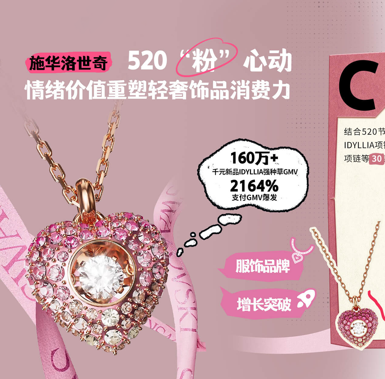 施华洛世奇在抖音直播带货中闪亮点